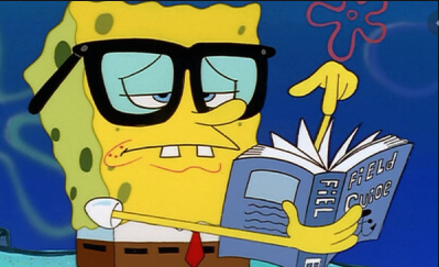 ....studious SpongeBob